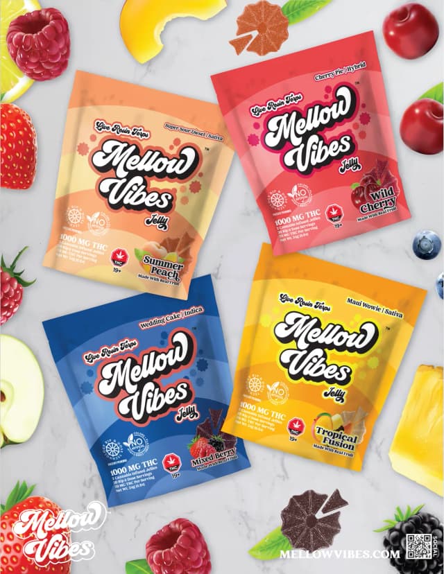 Mellow Vibes Gummies - 1000mg