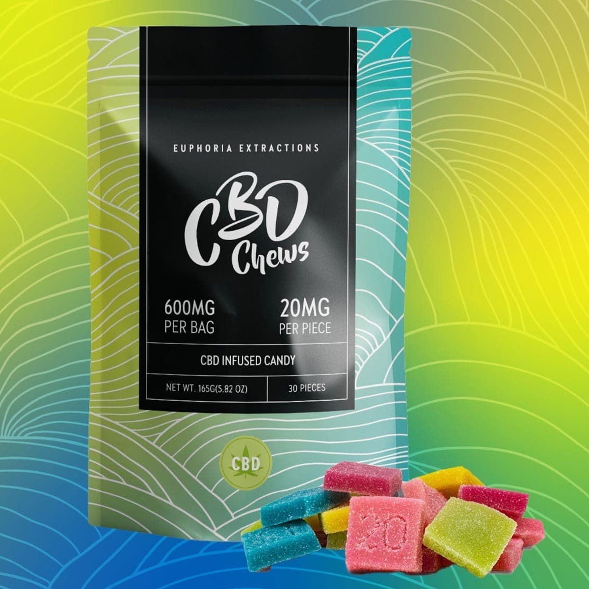 Euphoria Extractions – 600MG CBD Chews